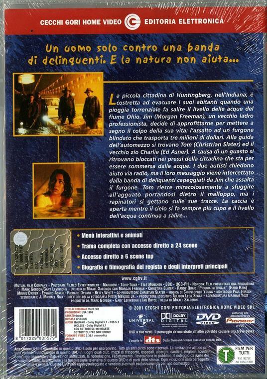 Pioggia infernale di Mikael Salomon - DVD - 2