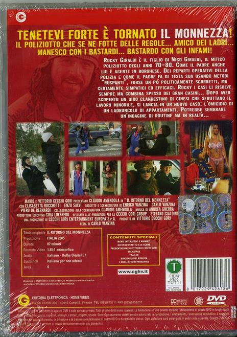 Il ritorno del Monnezza di Carlo Vanzina - DVD - 2