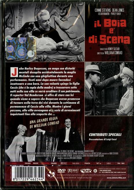 Il boia è di scena di William Conrad - DVD - 2