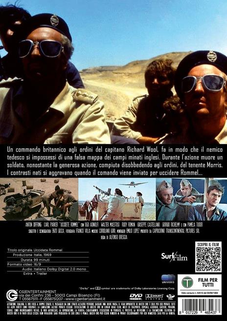 Uccidete Rommel (DVD) di Alfonso Brescia - DVD - 2