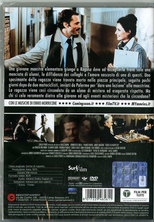 Gente di rispetto (DVD) di Luigi Zampa - DVD - 2