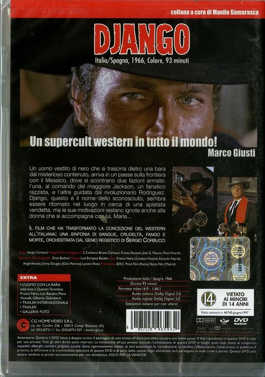 Django di Sergio Corbucci - DVD - 2
