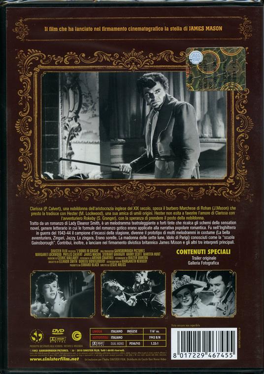 L' uomo in grigio di Leslie Arliss - DVD - 2