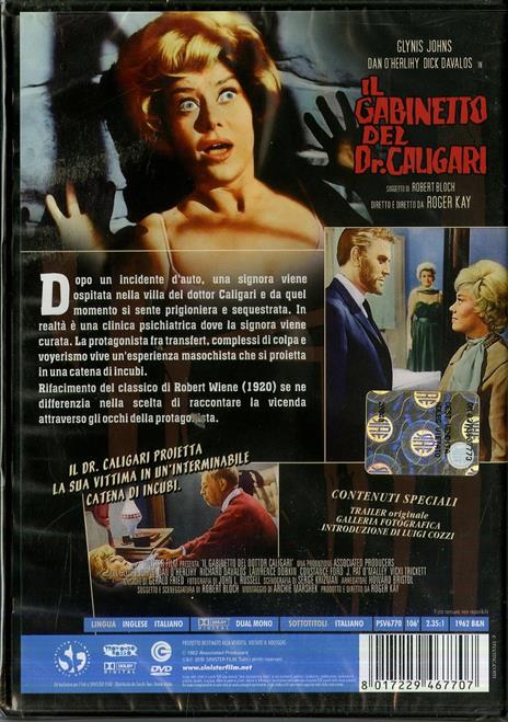 Il gabinetto del dottor Caligari di Roger Kay - DVD - 2