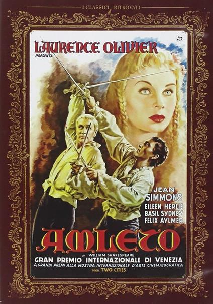 Amleto - 1948 (DVD) di Laurence Olivier - DVD