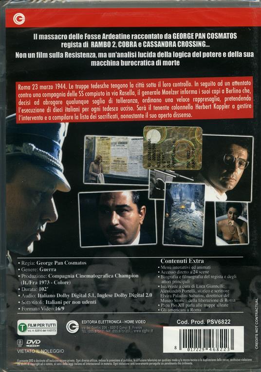 Rappresaglia di George Pan Cosmatos - DVD - 2