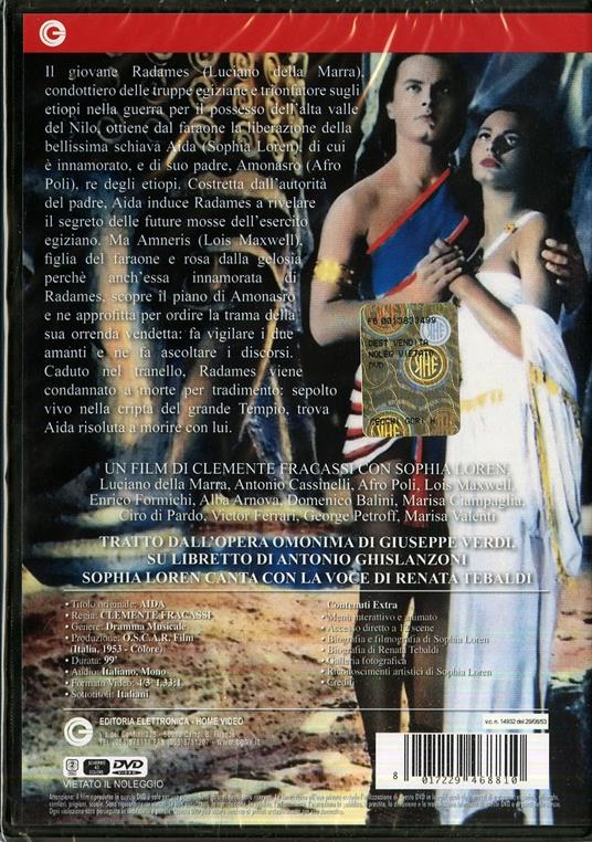 Aida di Clemente Fracassi - DVD - 2