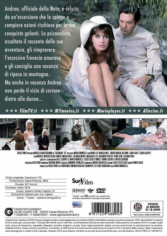 Casanova 70 (DVD) di Mario Monicelli - DVD - 2