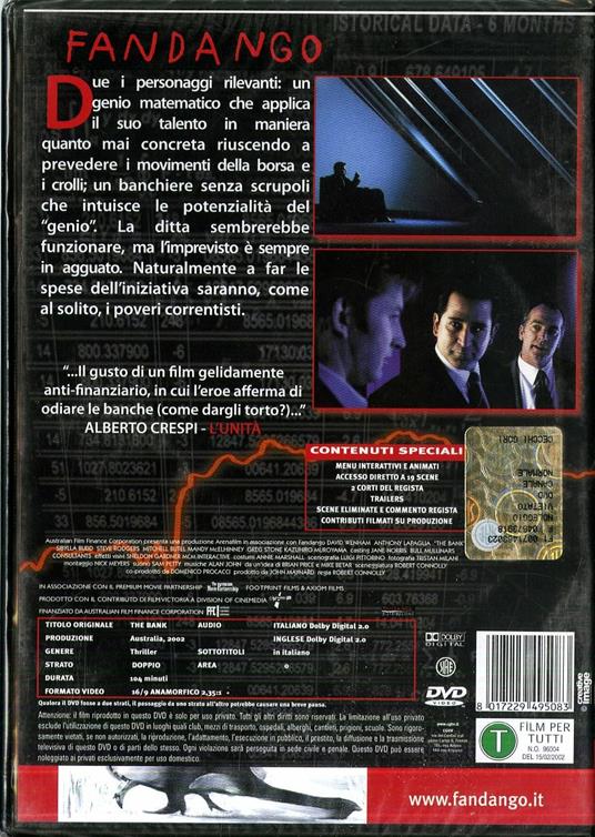 The bank. Il nemico pubblico numero 1 di Robert Connolly - DVD - 2