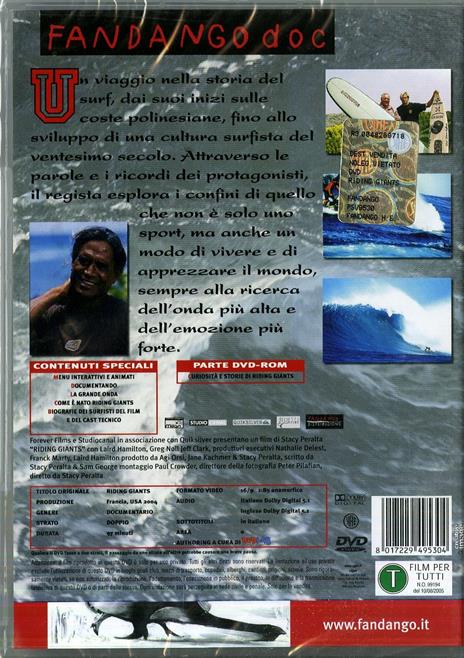 Riding Giants. Surf estremo di Stacy Peralta - DVD - 2