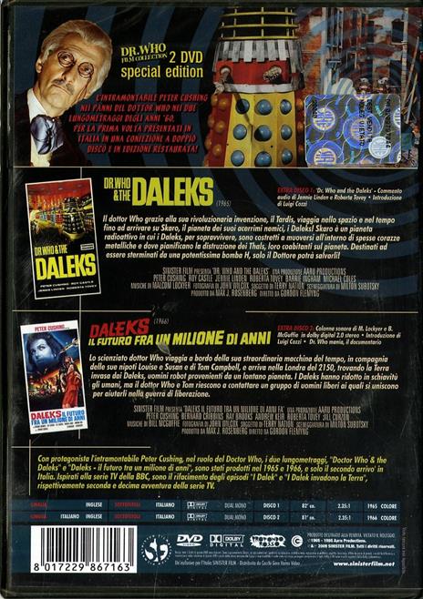 Dr. Who Film Collection (2 DVD) di Gordon Flemyng - 2