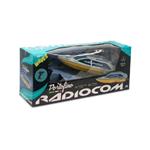 Radiocom Waves - Portofino RC 2,4 Ghz, motoscafo 27*9*6.4 cm7 funzioni (avanti, dx/sx, indietro, dx/sx, stop)tempo di gioco 12 minuti, VELOCITA 6 KM/Hbatteria al litio 3,7 V 500 mAh inclusa