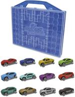 Silver Wheel - Valigetta Cars Casemisura 28.5*21*8.50 cmcon 6 auto in die castpuò contenere fino a 28 auto sc. 1:64