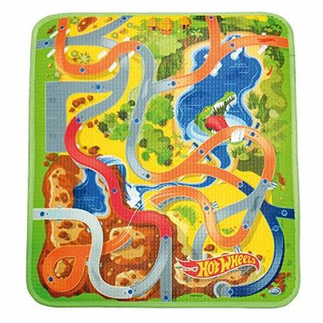 Tappeto Gioco 70 X 80 Cm Lavabile Con Modellino Hot Wheels Ods 42022 - 3