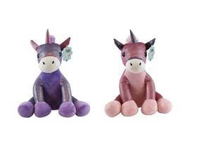 My Vip - Unicorno Peluche con glitter cm 33