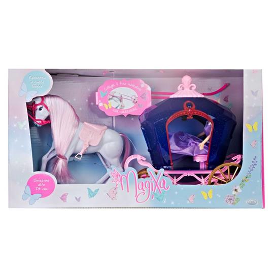 Magixa Bambola con unicorno e carrozza - 3