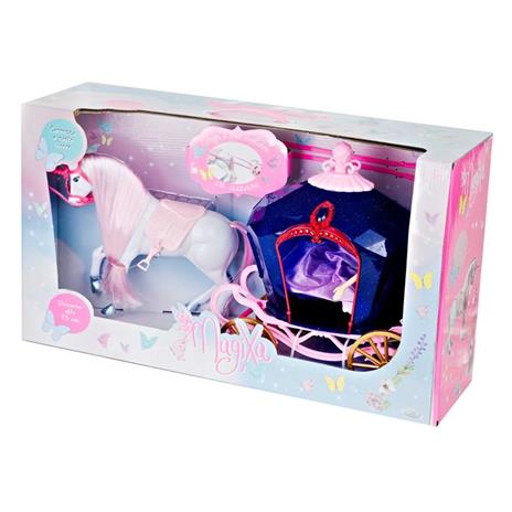 Magixa Bambola con unicorno e carrozza - 4