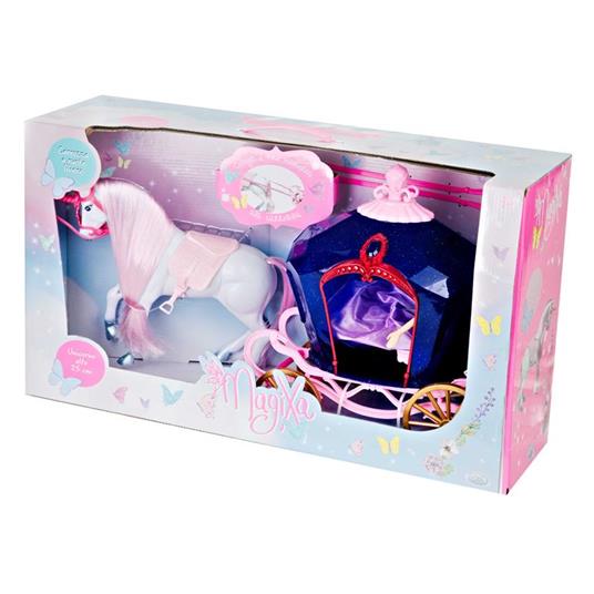 Magixa Bambola con unicorno e carrozza - 4