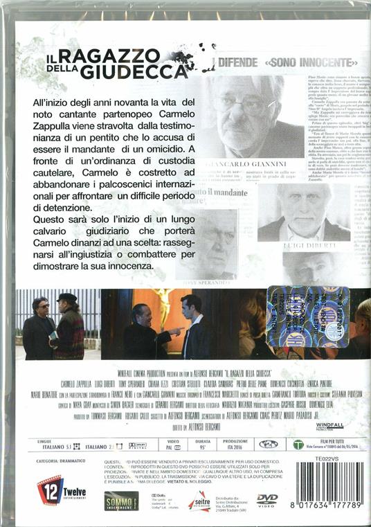 Il ragazzo della Giudecca di Alfonso Bergamo - DVD - 2