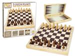 Dama Scacchi 3 In 1 In Legno