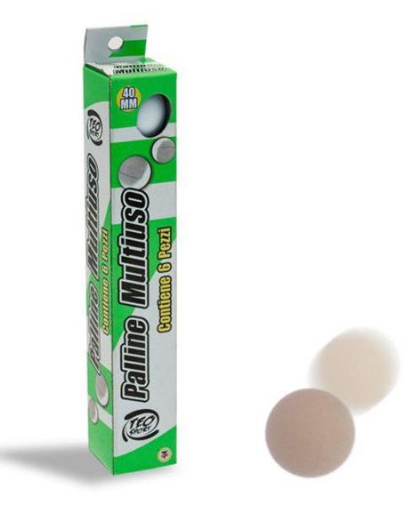 Palline Multiuso 40 Mm 6 pezzi