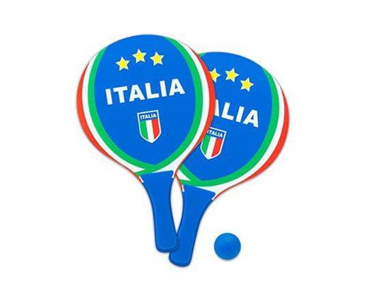 Racchettoni Italia 38x24 Cm Con Pallina 7 Mm