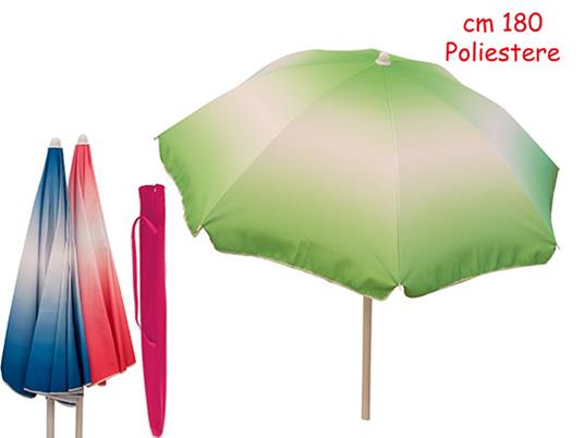Ombrello Multicolore Polyestere 180Cm Tubo 28/32Mm