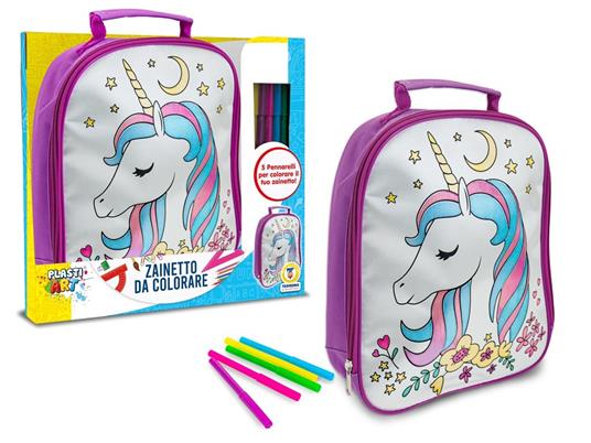 Zaino Unicorno con Pennarelli - 52313