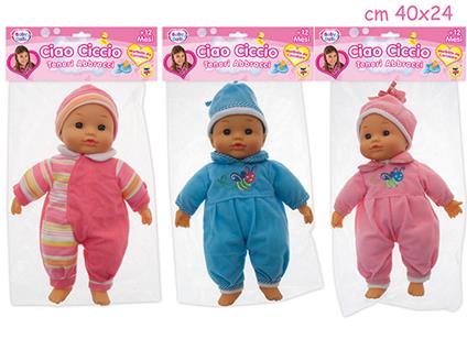 Ciao Ciccio Teneri Abbracci Bambola Corpo Soffice 30 Cm (Assortimento)