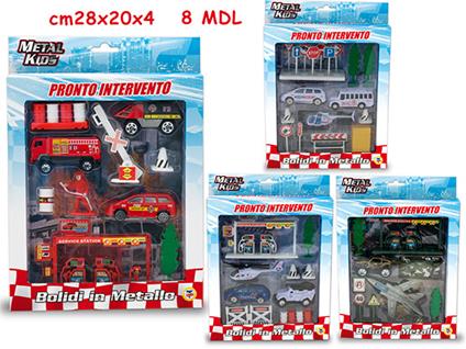 Die Cast Pronto Intervento 8 Mdl Ass - Window Box