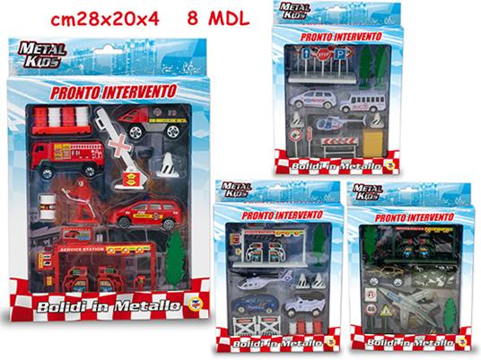 Die Cast Pronto Intervento 8 Mdl Ass - Window Box