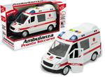 Ambulanza C/Luci E Suoni Batterie Incl. Scala 1:16. Open Touch Box