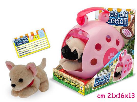 Toby Un Amore Di Cucciolo Con Trasportino 2 Mdl. Open Touch Box