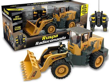 Ruspa Radiocomando Con Suoni Reali Ruota 360 6 Funzioni. Window Box