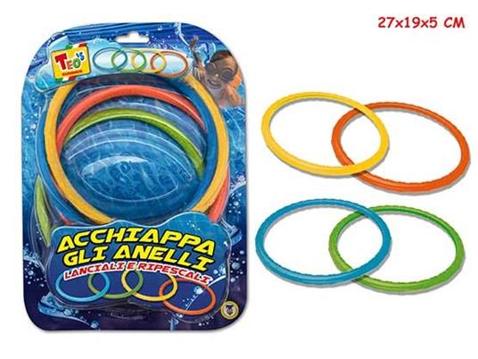 TeoS. Acchiappa l'Anello. Blister con 4 pezzi