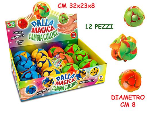 Teorema: Teo's. Palla Magica Multicolor 12 Pz In Display