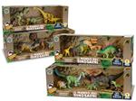 Geo Nature Big Playset Dinosauri 4 Modelli con Suoni Reali