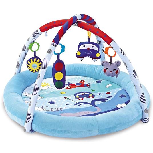 Baby Palestrina 2 In 1 Multiattività Blu Con Accessori  67322 - 2