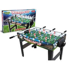 Giocattoli- Calcio Balilla in Legno, con 2 Palline da Calcetto