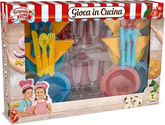 Grande Chef Set Piattini e Posate - 68790