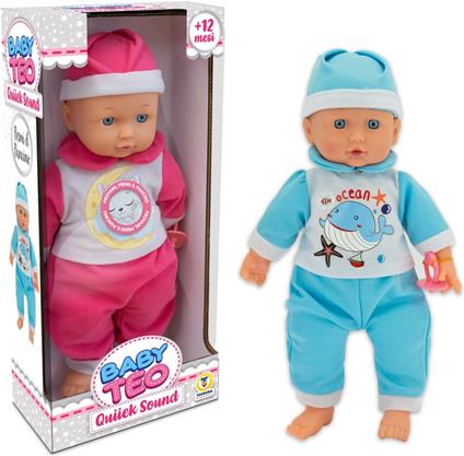Baby Teo Bambolotto Morbido 38cm. - 80116