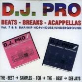 Dj Pro vol.7 & 8 Beats Breaks Acappellas - CD Audio