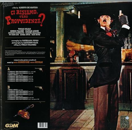Ci risiamo, vero provvidenza? (Colonna sonora) (180 gr. Picture Disc Limited Edition) - Vinile LP di Ennio Morricone - 2