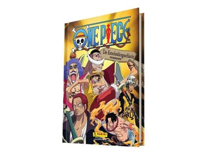 One Piece: Summit War Sticker Collezione con Copertina Rigida Album Ver. Tedesca Panini