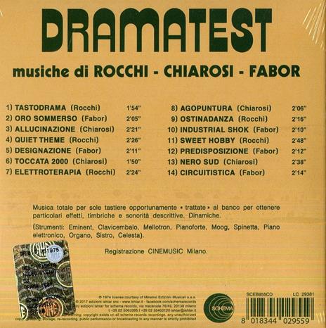 Dramatest - CD Audio di Fabio Fabor,Oscar Rocchi - 2