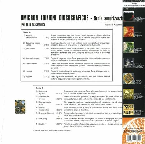 Psichedelica - Vinile LP + CD Audio di Piero Umiliani - 2