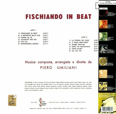 Fischiando in Beat (180 gr.) - Vinile LP + CD Audio di Piero Umiliani - 2