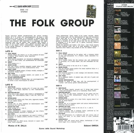 The Folk Group (Colonna sonora) - Vinile LP + CD Audio di Piero Umiliani - 2