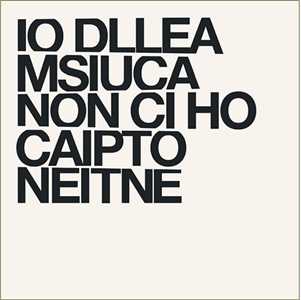 Vinile Io della Musica non ci ho capito niente Giulia Mei
