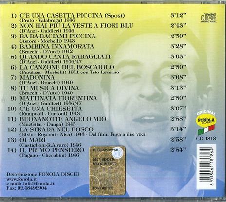Celebri canzoni - CD Audio di Alberto Rabagliati - 2